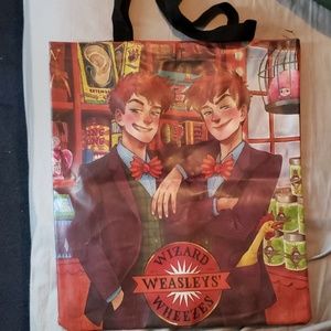 Harry Potter themed tote bag